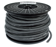 Ronde PVC Kabel Zwart 2x0,75mm²